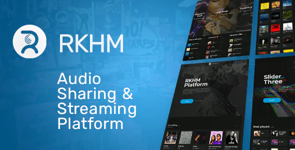 RKHM - Audio Streaming Platform - Nulled Unlocked